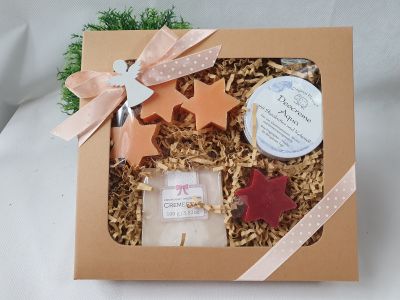 Geschenkbox WINTER mit pflegender Schafmilchkosmetik - Set zum Geburtstag - Weihnachten